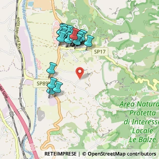 Mappa Località Ruota in Tornia, 50066 Reggello FI, Italia (0.98571)