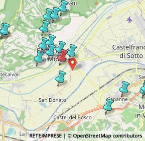 Mappa Via S. Donato, 56020 Santa Maria a Monte PI, Italia (2.698)