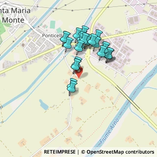 Mappa Via S. Donato, 56020 Santa Maria a Monte PI, Italia (0.38148)