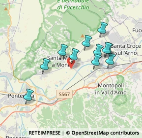 Mappa Via S. Donato, 56020 Santa Maria a Monte PI, Italia (3.33727)