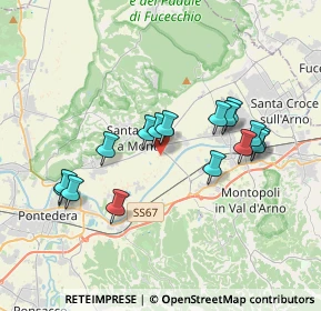 Mappa Via S. Donato, 56020 Santa Maria a Monte PI, Italia (3.475)