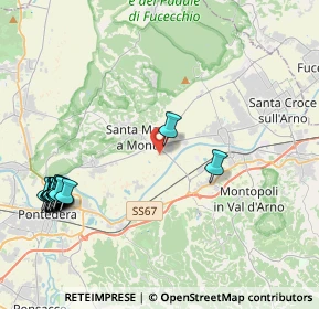 Mappa Via S. Donato, 56020 Santa Maria a Monte PI, Italia (5.69833)