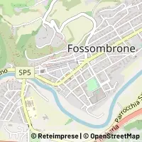 नक्शा Fossombrone