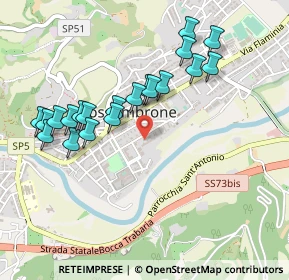 Mappa Viale A. Gramsci, 61034 Fossombrone PU, Italia (0.487)