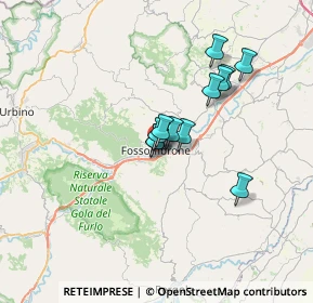 Mappa Viale A. Gramsci, 61034 Fossombrone PU, Italia (4.96333)