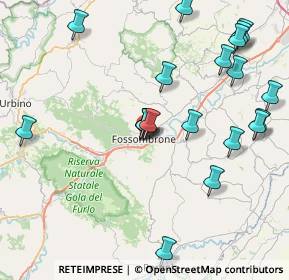 Mappa Viale A. Gramsci, 61034 Fossombrone PU, Italia (9.356)