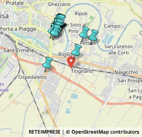 Mappa Via di Gramustello, 56121 Pisa PI, Italia (2.021)