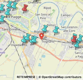 Mappa Via di Gramustello, 56121 Pisa PI, Italia (3.0345)