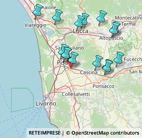 Mappa Via di Gramustello, 56121 Pisa PI, Italia (15.354)