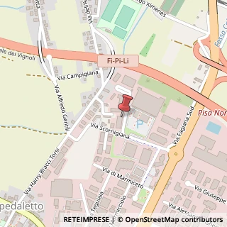 Mappa Via Sterpulino, 1/D, 56121 Pisa, Pisa (Toscana)