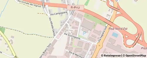 Mappa Pisa