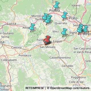 Mappa Via Camillo Benso Conte di Cavour, 56028 San Miniato PI, Italia (17.62929)