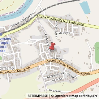 Mappa Via delle Porte, 22, 56020 San Miniato, Pisa (Toscana)