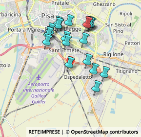 Mappa SS 206, 56121 Pisa PI, Italia (1.799)