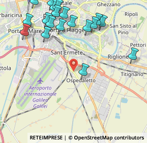 Mappa SS 206, 56121 Pisa PI, Italia (2.70947)