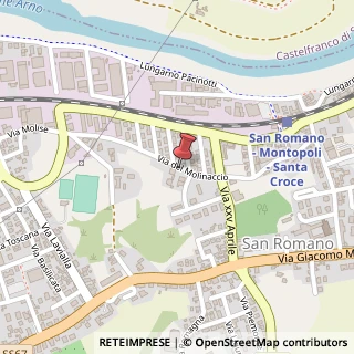 Mappa Via Mulinaccio, 28, 56020 Montopoli in Val d'Arno, Pisa (Toscana)