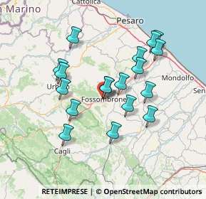 Mappa P.za Petrucci, 61034 Fossombrone PU, Italia (13.21167)