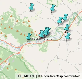 Mappa Via dell'Unità, 61034 Fossombrone PU, Italia (3.07083)