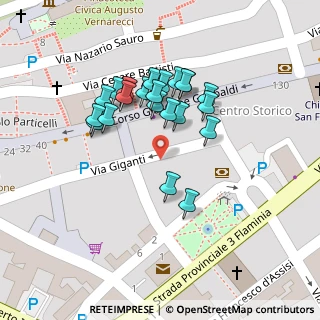 Mappa Corso Giuseppe Garibaldi, 61034 Fossombrone PU, Italia (0.0496)