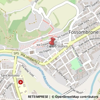 Mappa Corso Giuseppe Garibaldi, 86, 61034 Fossombrone, Pesaro e Urbino (Marche)