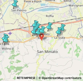 Mappa SP7, 56028 San Miniato PI, Italia (1.82273)
