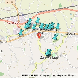 Mappa SP7, 56028 San Miniato PI, Italia (0.8555)