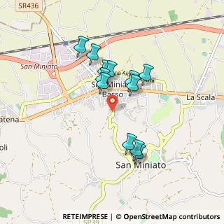 Mappa SP7, 56028 San Miniato PI, Italia (0.7725)