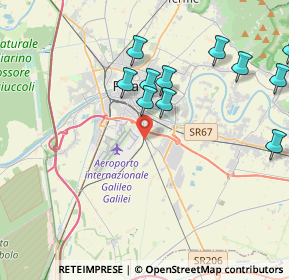 Mappa 56121 Pisa PI, Italia (4.46364)