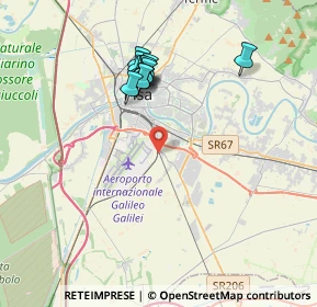 Mappa 56121 Pisa PI, Italia (3.51455)