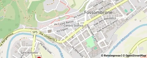 Mappa Fossombrone