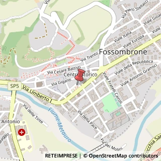 Mappa 61034 Fossombrone PU, Italia, 61034 Fossombrone, Pesaro e Urbino (Marche)