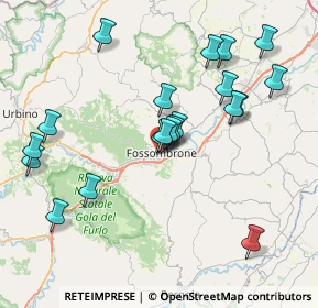 Mappa Via Giacomo Matteotti, 61034 Fossombrone PU, Italia (8.138)