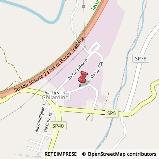 Mappa Via Candigliano, 7, 61034 Fossombrone, Pesaro e Urbino (Marche)
