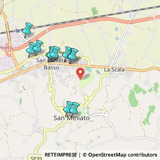Mappa Via Fontevivo, 56028 San Miniato PI, Italia (1.05273)