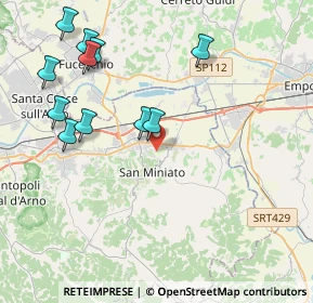 Mappa Via Fontevivo, 56028 San Miniato PI, Italia (4.64091)