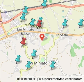 Mappa Via Fontevivo, 56028 San Miniato PI, Italia (1.23462)