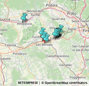 Mappa Via Fontevivo, 56028 San Miniato PI, Italia (9.32357)