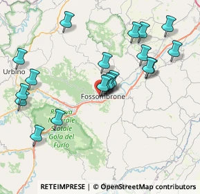 Mappa Via Vescovado, 61034 Fossombrone PU, Italia (8.177)