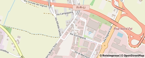 Mappa Pisa