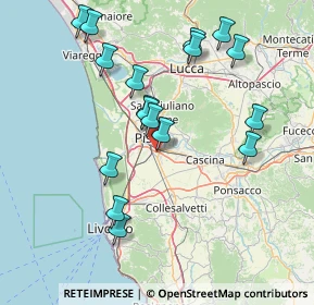 Mappa Via Sant Ilario sud, 56121 Cascina PI, Italia (16.06471)