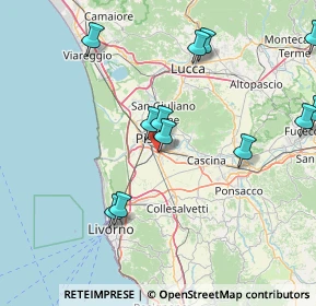Mappa Via Sant Ilario sud, 56121 Cascina PI, Italia (18.1725)