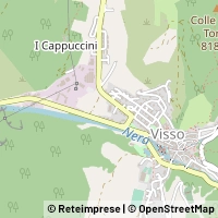 Mapa Visso