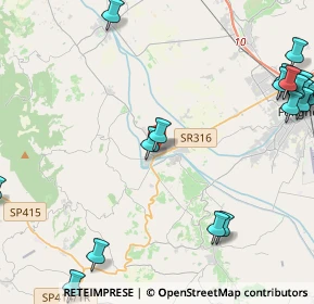 Mappa Via Sant'Anna, 06031 Bevagna PG, Italia (6.7675)