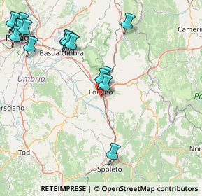Mappa Via delle Margherite, 06034 Foligno PG, Italia (21.77313)