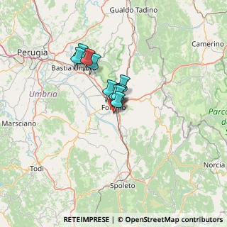 Mappa Via delle Violette, 06034 Foligno PG, Italia (7.81)
