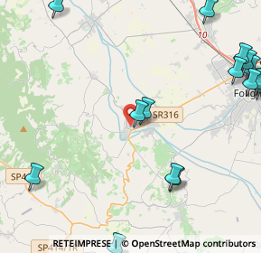 Mappa Via Primo Maggio, 06031 Bevagna PG, Italia (6.60882)