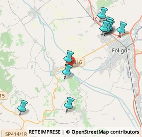 Mappa Via Casale Rondelli, 06031 Bevagna PG, Italia (5.00636)