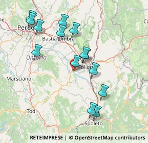 Mappa Via Casale Rondelli, 06031 Bevagna PG, Italia (16.14214)