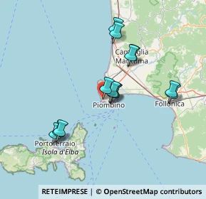 Mappa Via dei Cavalleggeri, 57025 Piombino LI, Italia (13.31308)