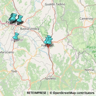 Mappa Via Ippolito Nievo, 06034 Foligno PG, Italia (24.45357)